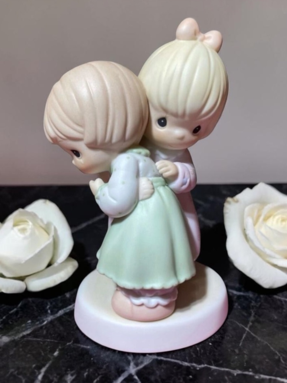 Vintage Precious Moments THAT'S WHAT FRIENDS ARE FOR Samuel J. Butcher Enesco